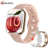 2025 New Watch 10 Smart Watch Men HD AMOLED Music 3D Surround Health monitoring Bluetooth Call Waterproof Woman For Android IOS